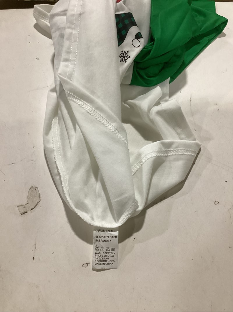 Condition photo showing Good Condition for ANGELGGH Family Pajamas Matching Sets, Cute Christmas Printed 2 Piece Sleepwear, Holiday PJs Jammies for Couples/Women/Men Women Medium Three Gnomes