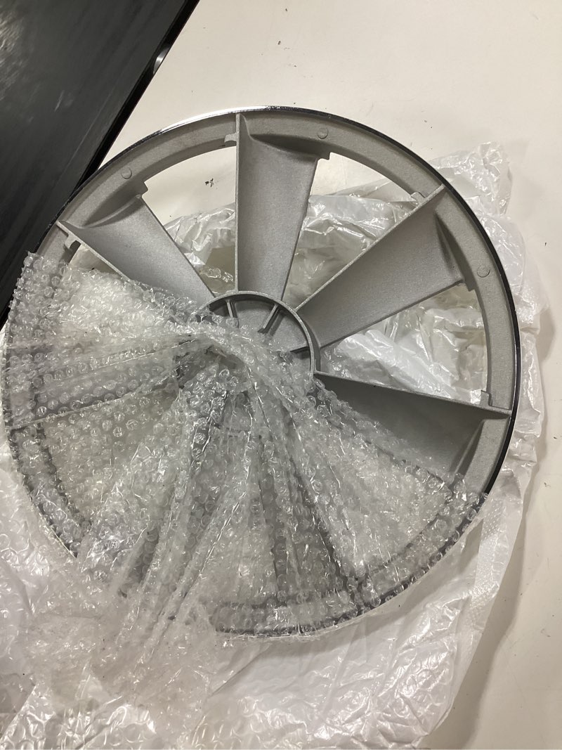 Condition photo showing New/Like New for osaladi air compressor accessories single groove belt pulley 11.8 inch aluminum flywheel replacement part for air pump stable transmission in power tools