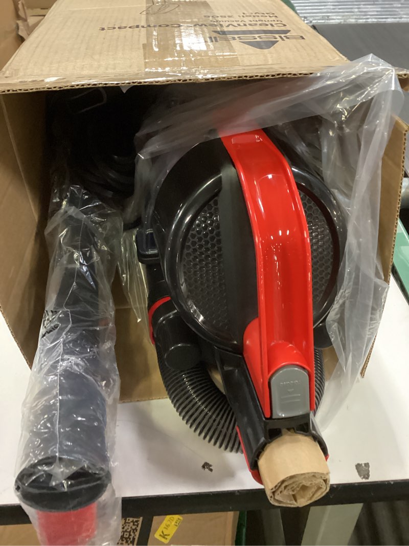 Condition photo showing Good Condition for Bissell CleanView Compact Upright Vacuum, Fits in Dorm Rooms & Apartments, Lightweight with Powerful Suction and Removable Extension Wand, 3508