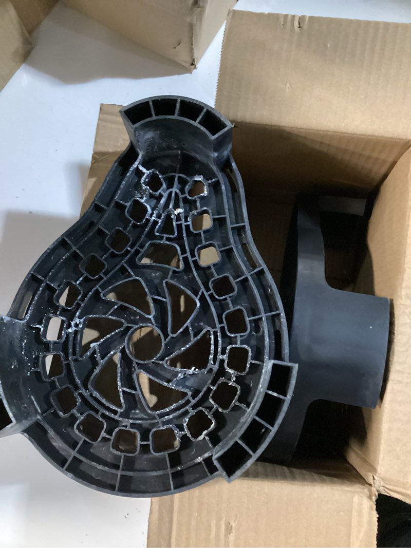 Condition photo showing As Is for colingmill 2 pcs sump pump stand accessories black prevents sediment buildup and clogging, prolongs pump life compatible with most sump pumps