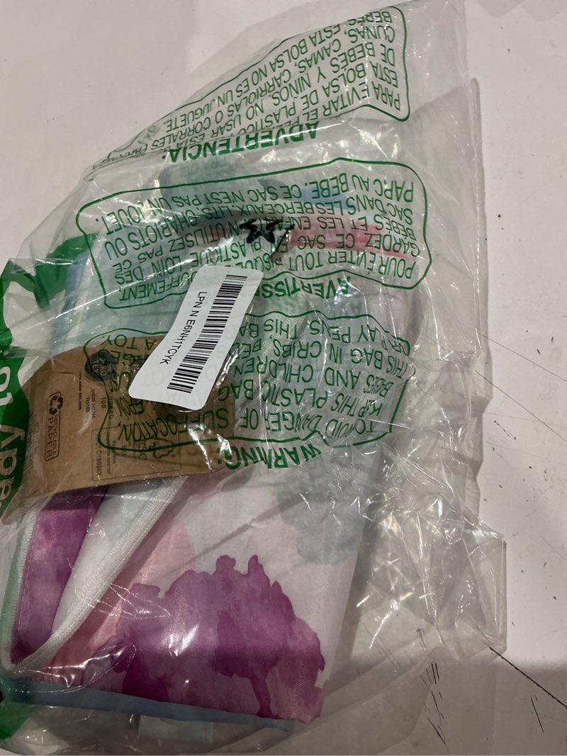Condition photo showing Good Condition for tiny twinkle mess proof wet bags | 2-pack reusable waterproof wet bags for swimsuits | baby clothes | travel & diaper bag (cotton candy) 2 pack cotton candy