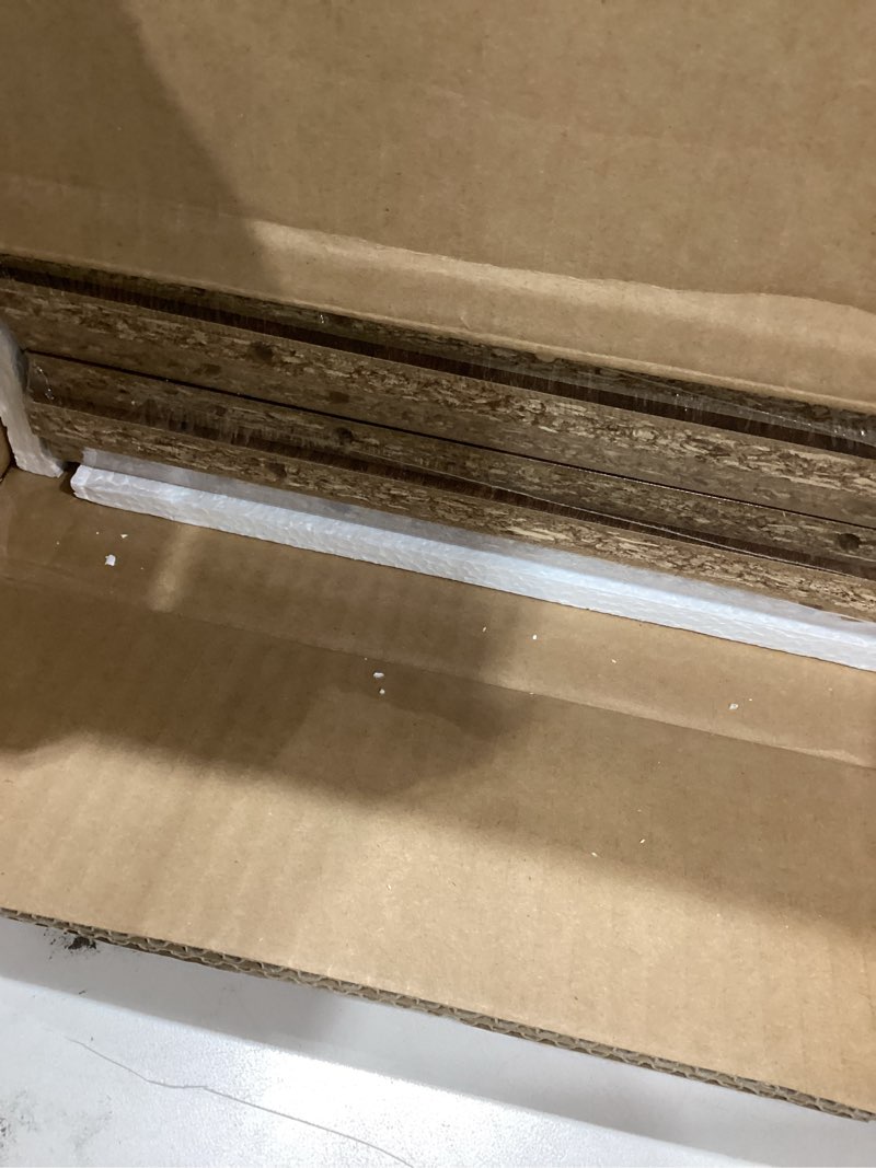 Condition photo showing Good Condition for Whitmor Wood Stackable 2-Shelf Shoe Rack, Walnut, 24 inches?2 Pack Brown 24 INCH X2