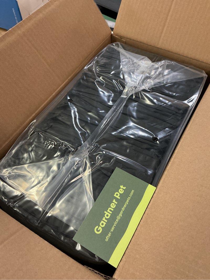 Condition photo showing New/Like New for Charcoal Puppy Pads 28x34 Inches Extra Large Dog Pee Pads Odor-Control & Leak-Proof Disposable Pet Training Black New Edge-Wrapping Thicken Potty Pad for Dogs, Cats, Rabbits (30 Pieces) Black Xlarge 28"x34"-30 Ct