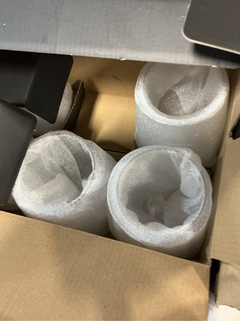 Condition photo showing Good Condition for krosno water drinking glasses, set of 5 , 13.5 oz, splendour collection, elegant tumbler collection, ideal for everyday use and entertaining, lead-free crystalline, dishwasher safe, made in europe water 13.5 oz (set of 6)