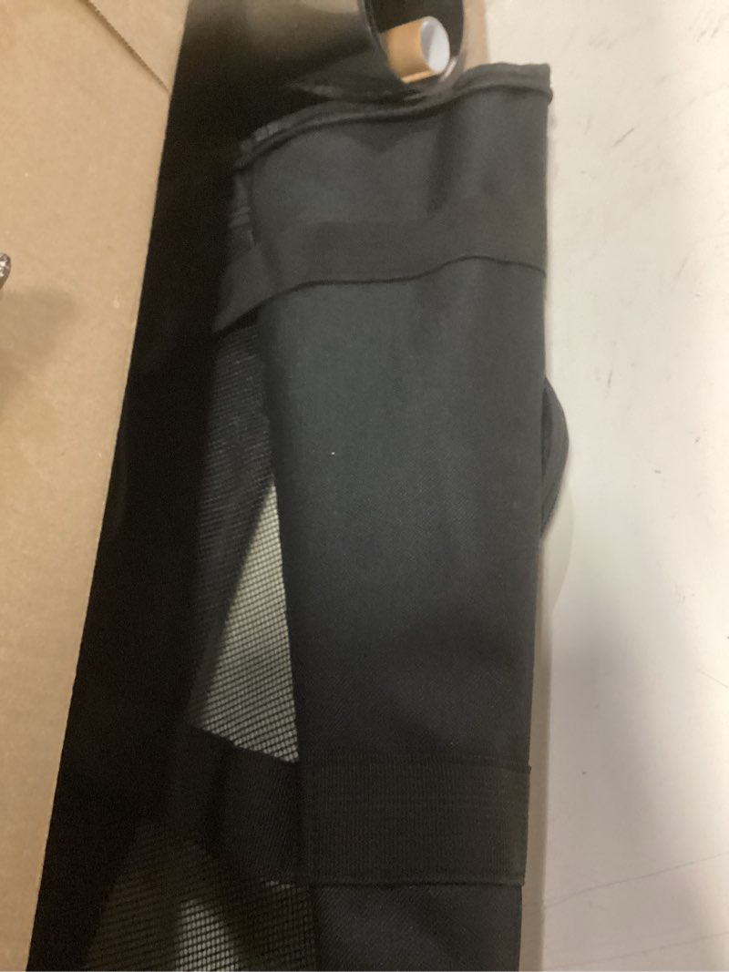 Condition photo showing Good Condition for dog carrier for pets, up to 25 lbs, collapsible travel carriers for puppy with shoulder strap and removable mat, 20x13x13 inch, black black 20.0"l x 13.0"w x 13.0"h