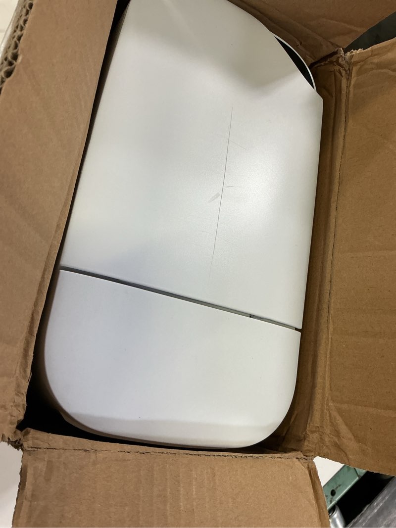 Condition photo showing Good Condition for mopup bathroom trash can, automatic bagging garbage can, 3.5 gallon slim smart small plastic trash bin, narrow motion sensor trash can for bedroom, office white large - automatic sensor trash can
