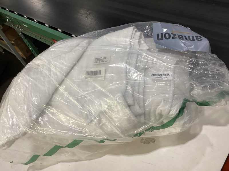 Condition photo showing Good Condition for masaca oversized king bedspread 128"x120",white oversized king quilt bedding set,soft lightweight extra large farmhouse boho bedspread & coverlet sets 3 pieces oversized king plus 128x120 white-cross pattern
