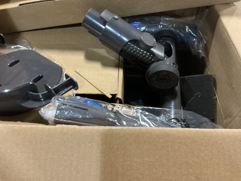 Condition photo showing As Is for Cordless Vacuum Cleaner, Upgraded 40Kpa Stick Vacuum Cleaners for Home, 8 in 1 Lightweight with Self-Standing, 1.5L Dust Cup & Anti-tangle, Rechargeable Vacuum for Hard Floors Carpets Pet Hair Blue