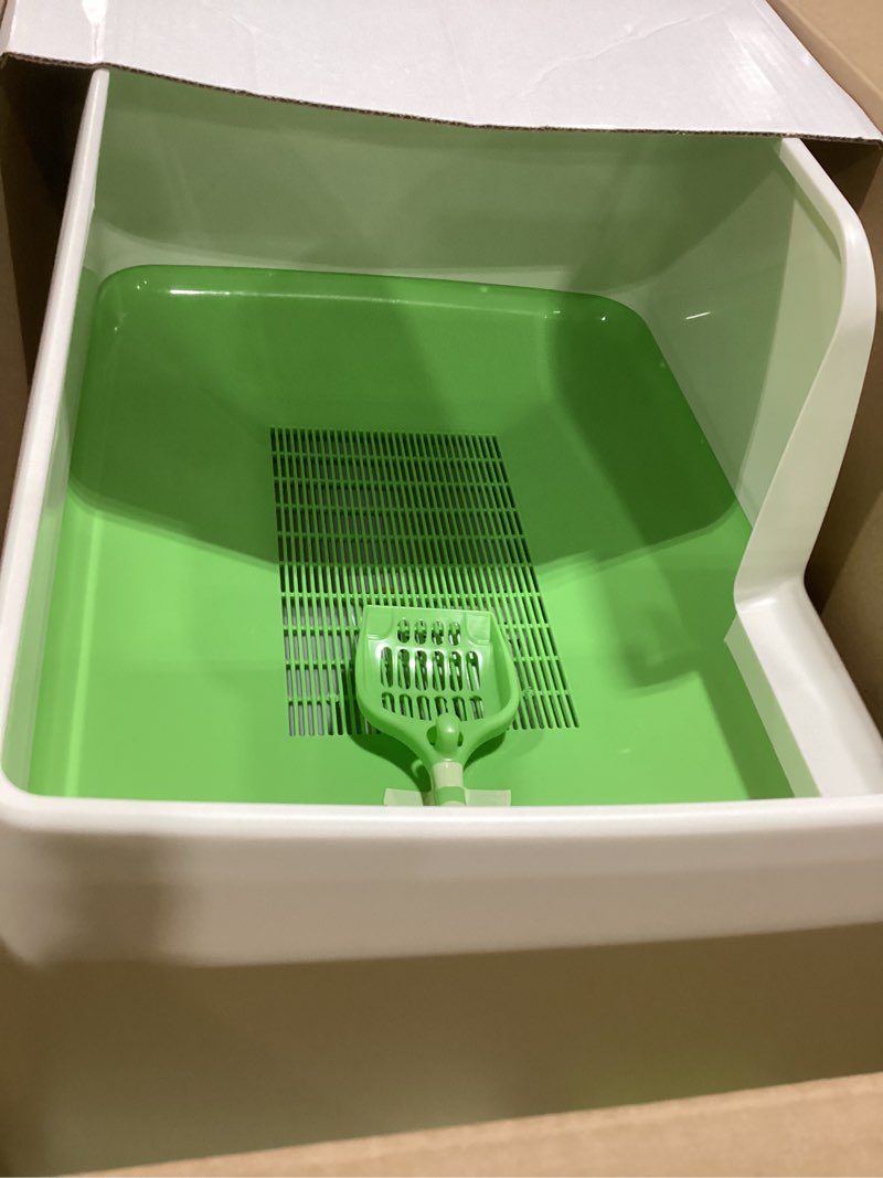 Condition photo showing Good Condition for Purina Tidy Cats Litter System, Non-Clumping, Breeze XL All-in-One Odor Control & Easy Clean Multi Cat Box - 18 lb. Box