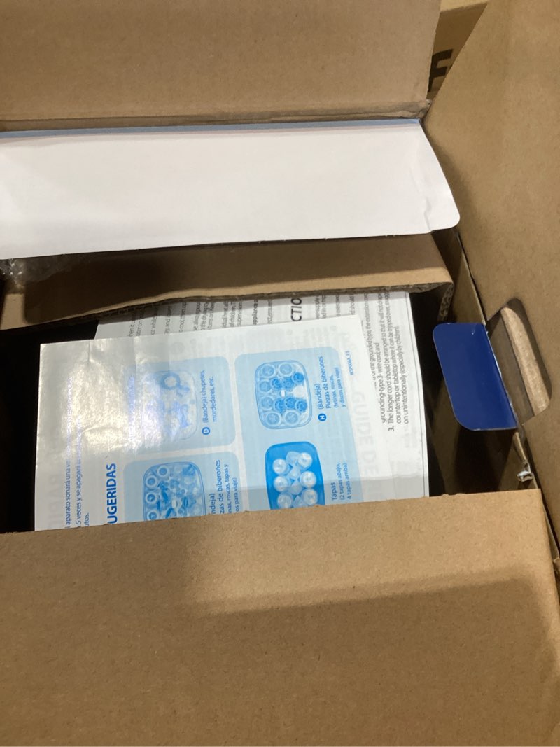 Condition photo showing New/Like New for dr. brown's all-in-one sterilizer and dryer for baby bottles, parts and other newborn essentials
