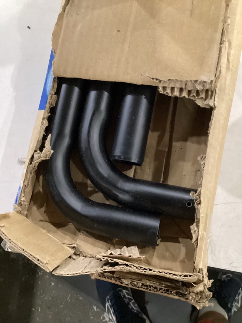 Condition photo showing Good Condition for 1 1/8 inch diameter room darkening curtain rods 48-84”, heavy duty window wrap around drapery rod with aluminum bracket, all accessories, wall mounted ceiling mounted, adjustable length, matte black matte black 48-84"