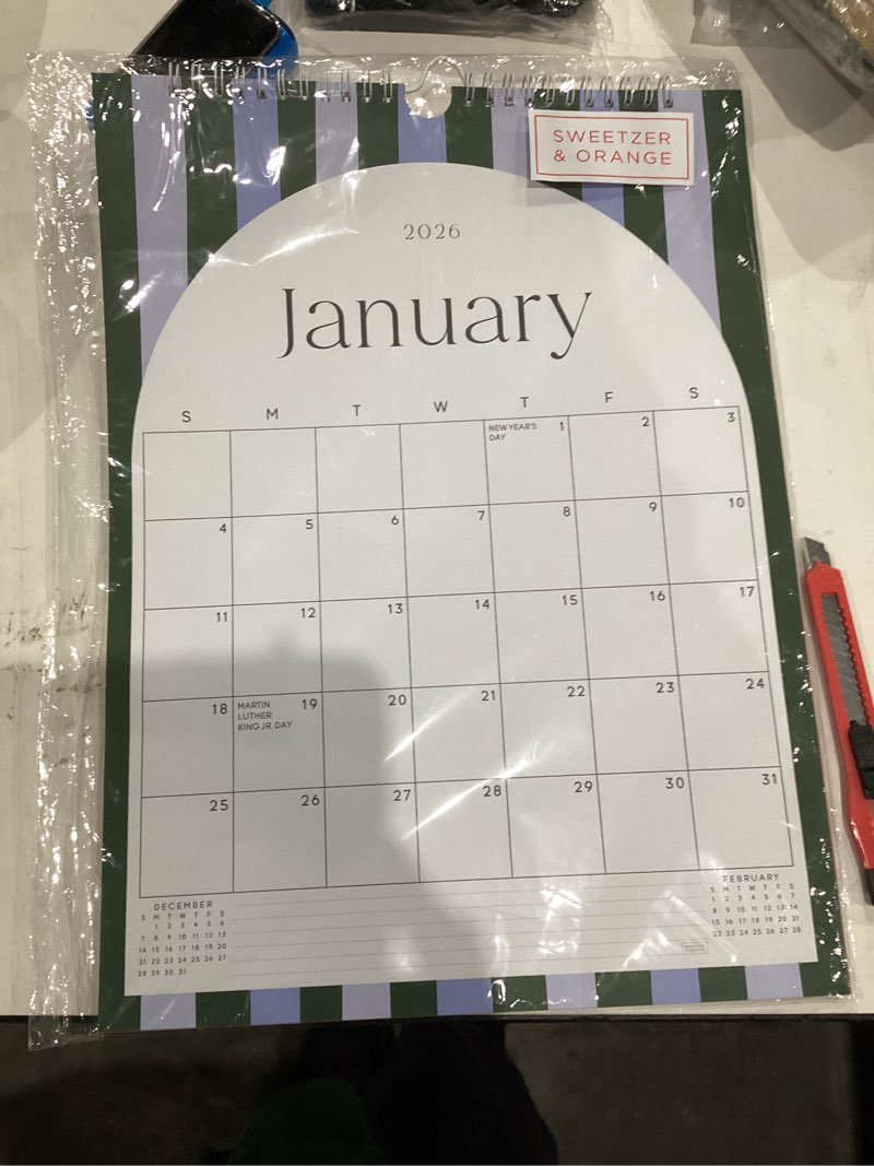 2026 calander