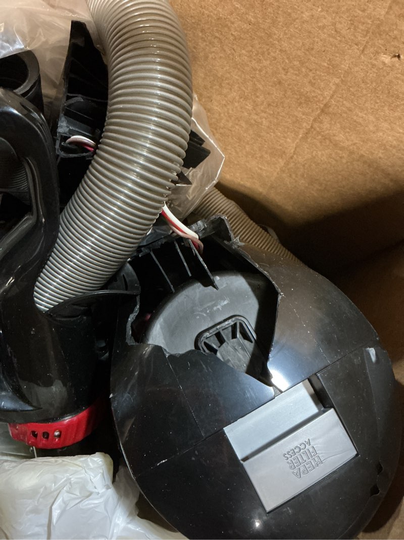 Condition photo showing As Is for Hoover MAXLife Pro Pet Swivel Vacuum Cleaner, Bagless Upright Vac, HEPA Media Filtration, MAXLife System, WindTunnel Technology, Corded Vacuum Cleaners for Home Use MAXLife Swivel Pet