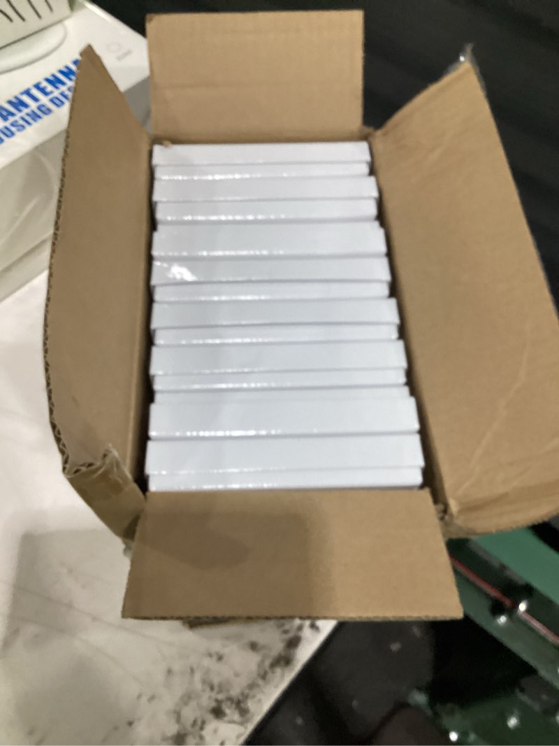 Condition photo showing As Is for cardboard jewelry white gift boxes 10 pack6x5×1 inches, its apply to displaying necklaces, rings, bracelets, earrings white 1 count (pack of 10)