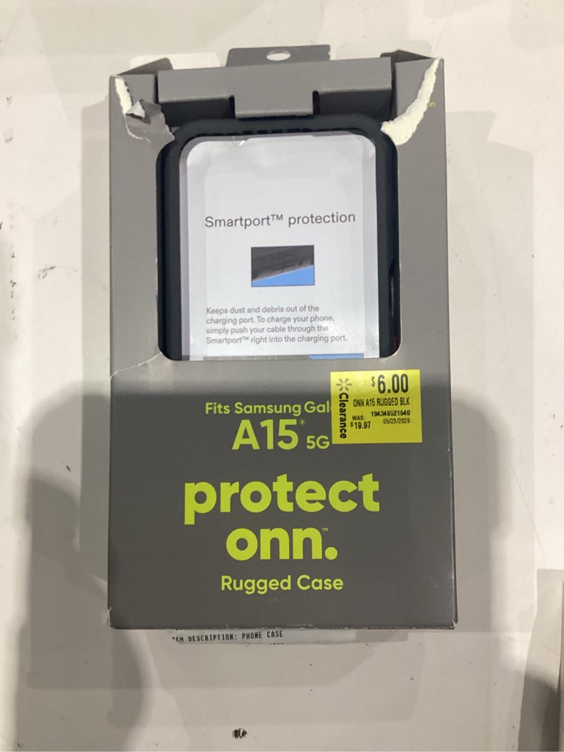 Condition photo showing Good Condition for onn rugged phone case for samsung galaxy a15 5g - black