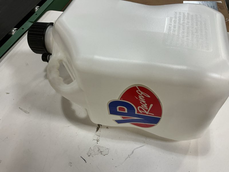 Condition photo showing Good Condition for VP Racing 5.5 Gallon Motorsport Racing Liquid Container Utility Jug Can with Contoured Handle, Multipurpose Cap and Rubber Gaskets, White
