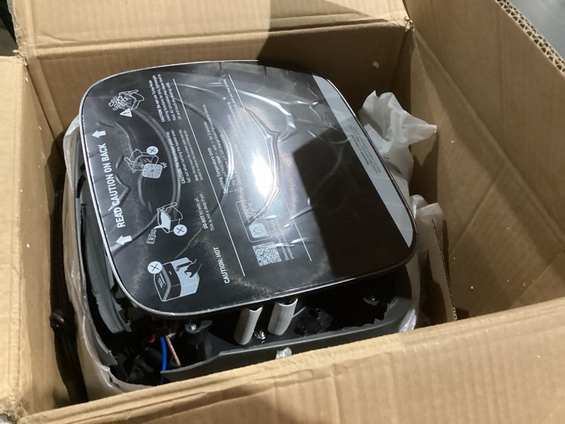 Condition photo showing As Is for cosori 9-in-1 turboblaze air fryer 6 qt, premium ceramic coating, 90°–450°f, precise heating for even results, air fry, roast, bake, broil, dry, frozen, proof, reheat, keep warm, 120v, dark gray dark gray 6qt air fryer