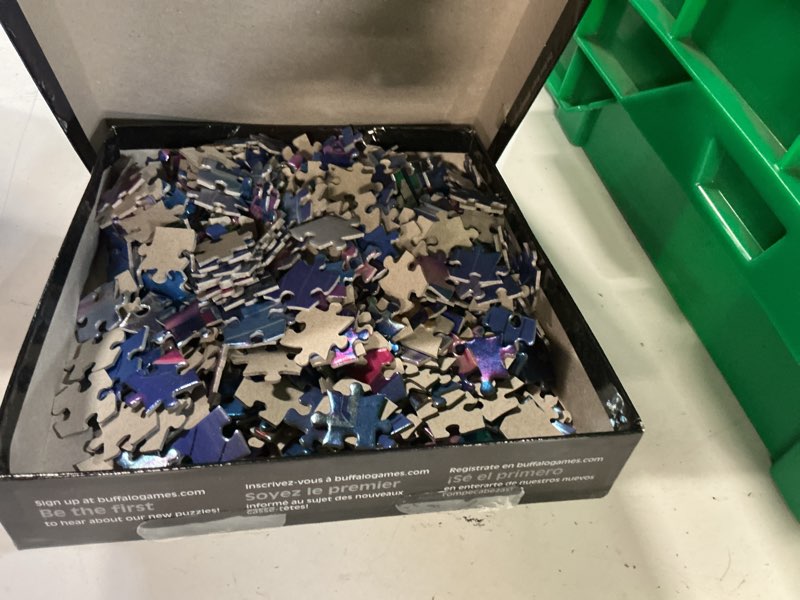 Condition photo showing As Is for buffalo games – kpop demon hunters - for the fans - 500 piece foil-finish jigsaw puzzle - colorful puzzles for adults – precision-cut pieces, beautiful artwork, and hours of fun