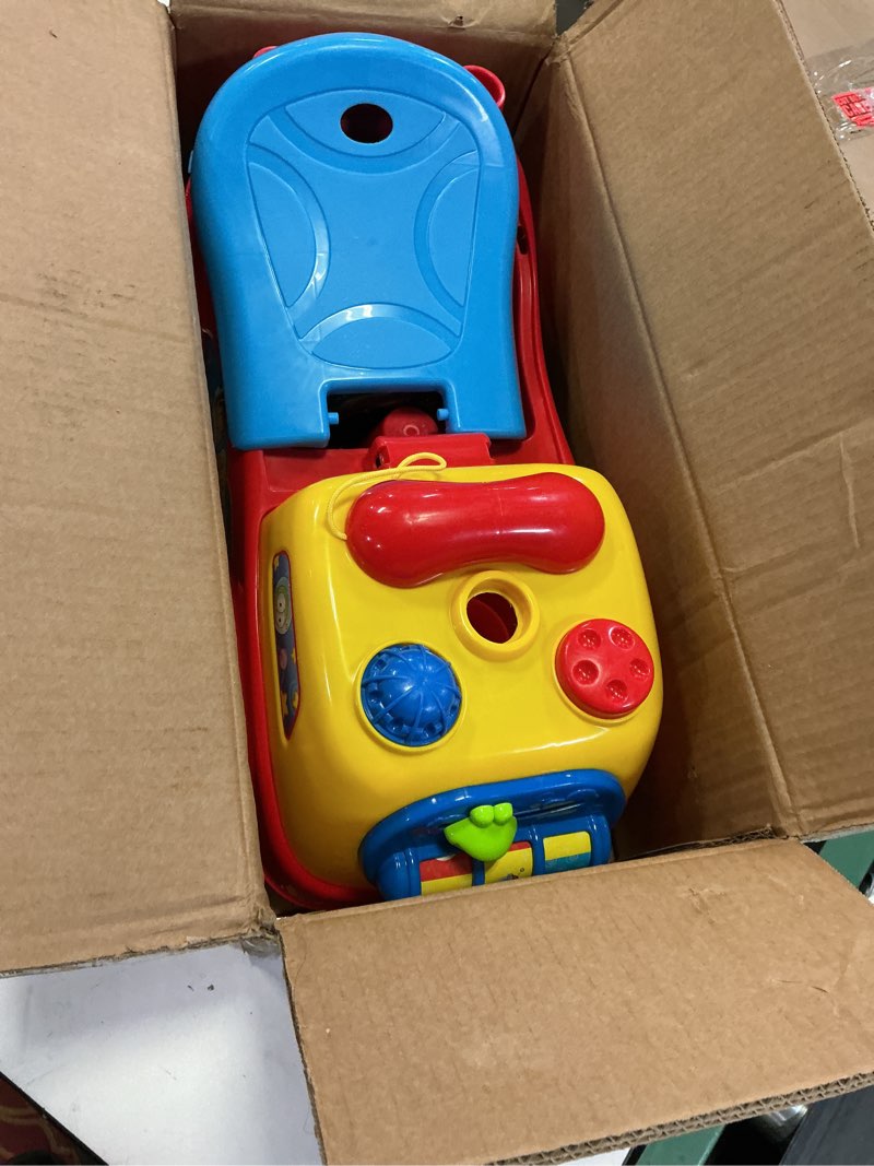 Condition photo showing Good Condition for VEVOR Ride On Push Car for Toddlers, Ages 19+ Months, Ride Racer, Sit to Stand Toddler Ride On Toy, Kids Ride On Car with Music Steering, Horn & Under Seat Storage, Ride On Toy for Boys Girls Colorful