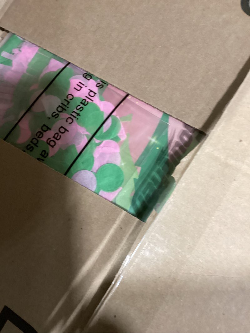 Condition photo showing New/Like New for Soulchen Witch Piñata 14.2'' Pink and Green Piñata Game Set with Stick and Blindfold Princess and Witch Party Favor Pink and Green Party Decor for Birthday Quinceañera Baby Shower Movie Supplies