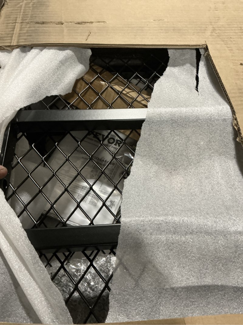 Condition photo showing Good Condition for VEVOR 60x24x6 Folding Hitch Carrier - 500lb Capacity Cargo Basket & Waterproof Bag, Fits 2" Hitch Receiver for SUV, Truck, Pickup with Bag 60x24x6 in