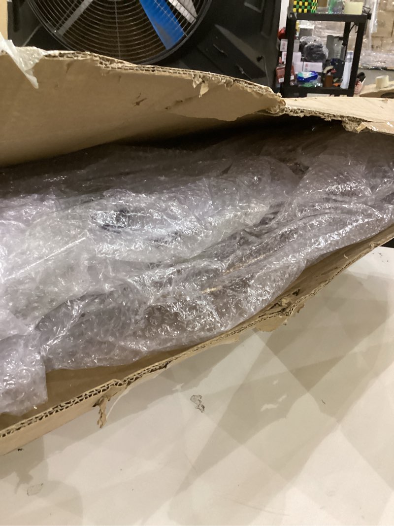 Condition photo showing New/Like New for National Tree Company Pre-lit Artificial Christmas Décor - Includes Pre-strung White Mini White LED Lights and Ground Stakes - Crystal Holy Family Nativity - 4.5 ft