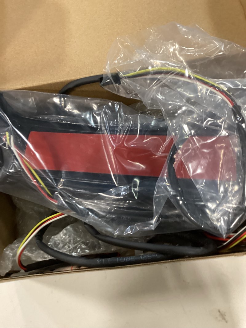 Condition photo showing New/Like New for led saddlebag tail light for harley road glide 97-13, smoke lens | side luggage run brake turn signal lamp tail light for road king street electra glide ultra classic limited cvo, plug & play