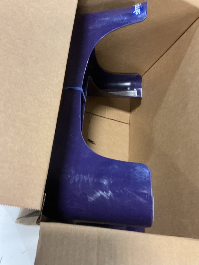 Condition photo showing Good Condition for squatty potty simple bathroom toilet stool, deep purple 7", ergonomic stool – posture-enhancing bathroom footrest for improved digestion & constipation relief