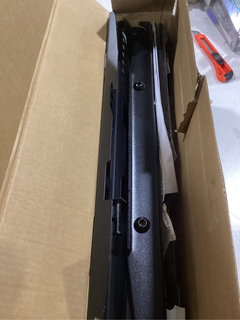 Condition photo showing New/Like New for USX MOUNT Full Motion TV Wall Mount for Most 32-70 inch TVs up to 99 lbs, Wall Mount Bracket with Dual Articulating Arms, Swivel, Tilt, Max VESA 400x400mm, TV Mount Fits 12”/16” Wood Studs 32-70 inch, 99 lb