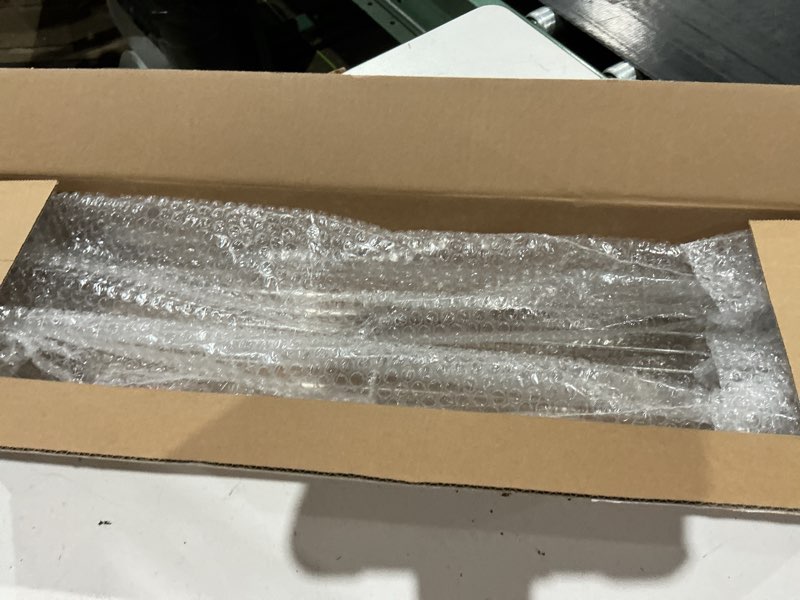 Condition photo showing As Is for qulimetal 304 stainless steel warming rack for weber genesis 300 series(2007-2016), genesis e310, e320, e330, s310, s320, s330, replacement for weber 65054, 81323, 62749 26.9 inch 304 stainless steel