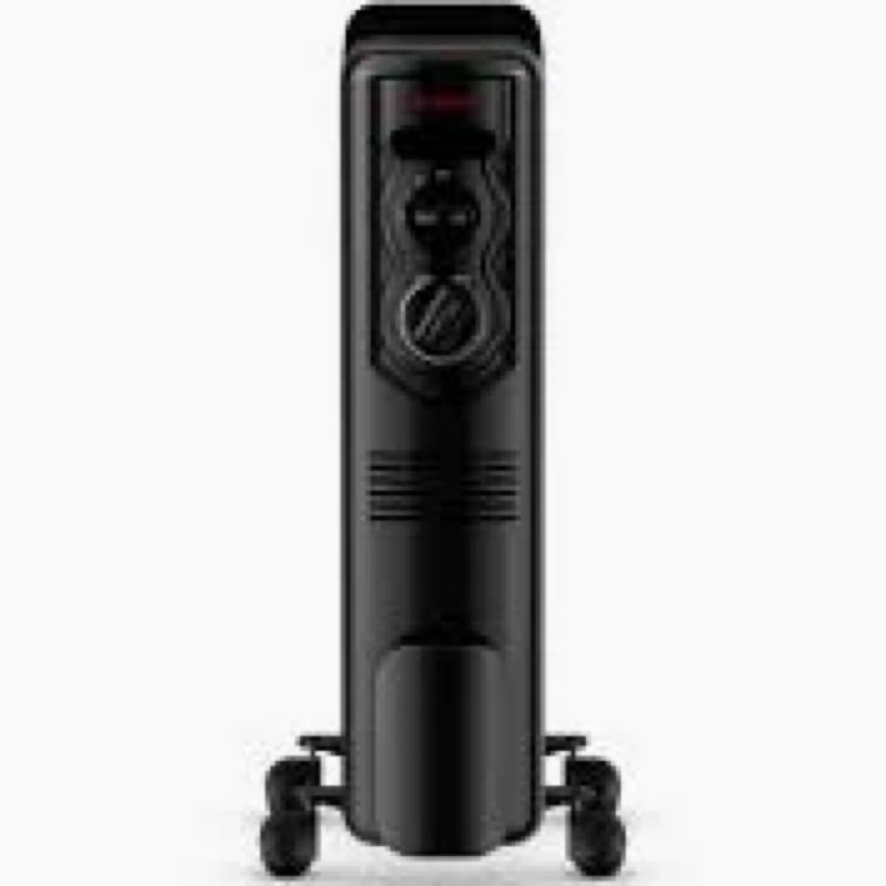 Utilitech 1500 -Watt Oil-filled radiant Utility Indoor Electric Space Heater with