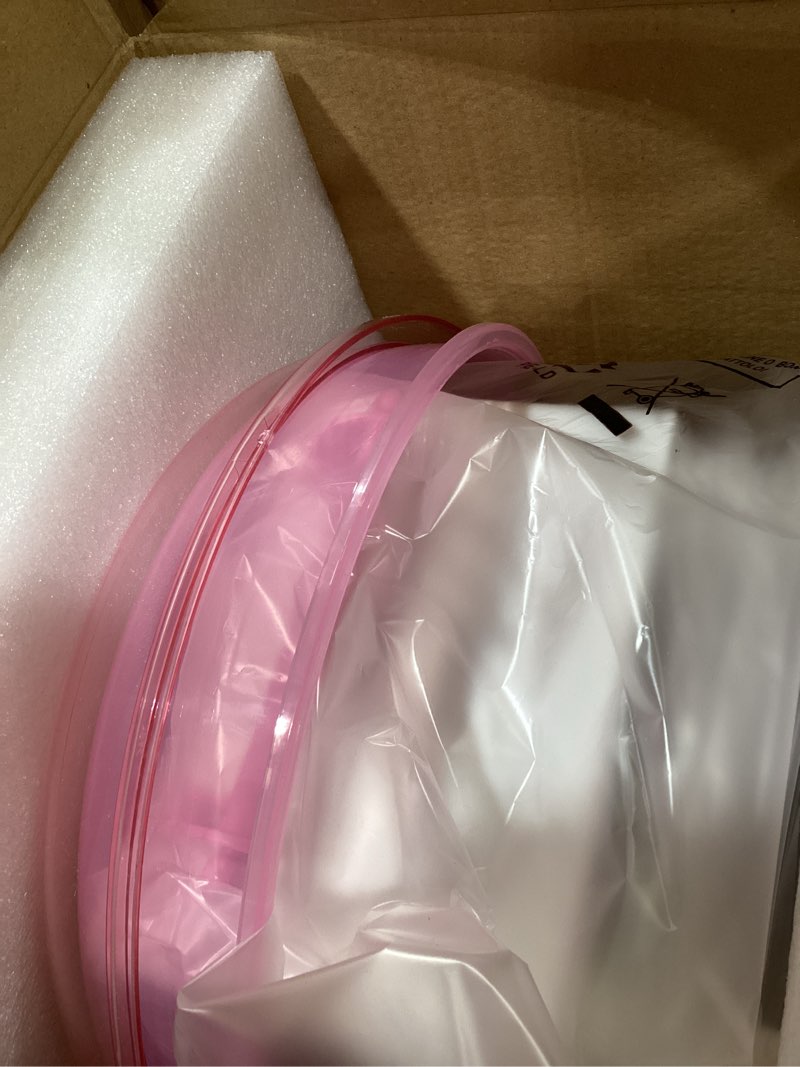 Condition photo showing New/Like New for Cotton Candy Machine, Mini Cotton Candy Maker Machine for Kids with Sugar Scoop, Easy & Safe to Use, Pink Vintage Portable Candy Floss Maker for Birthday, Home, Party Gatherings, Christmas Gift