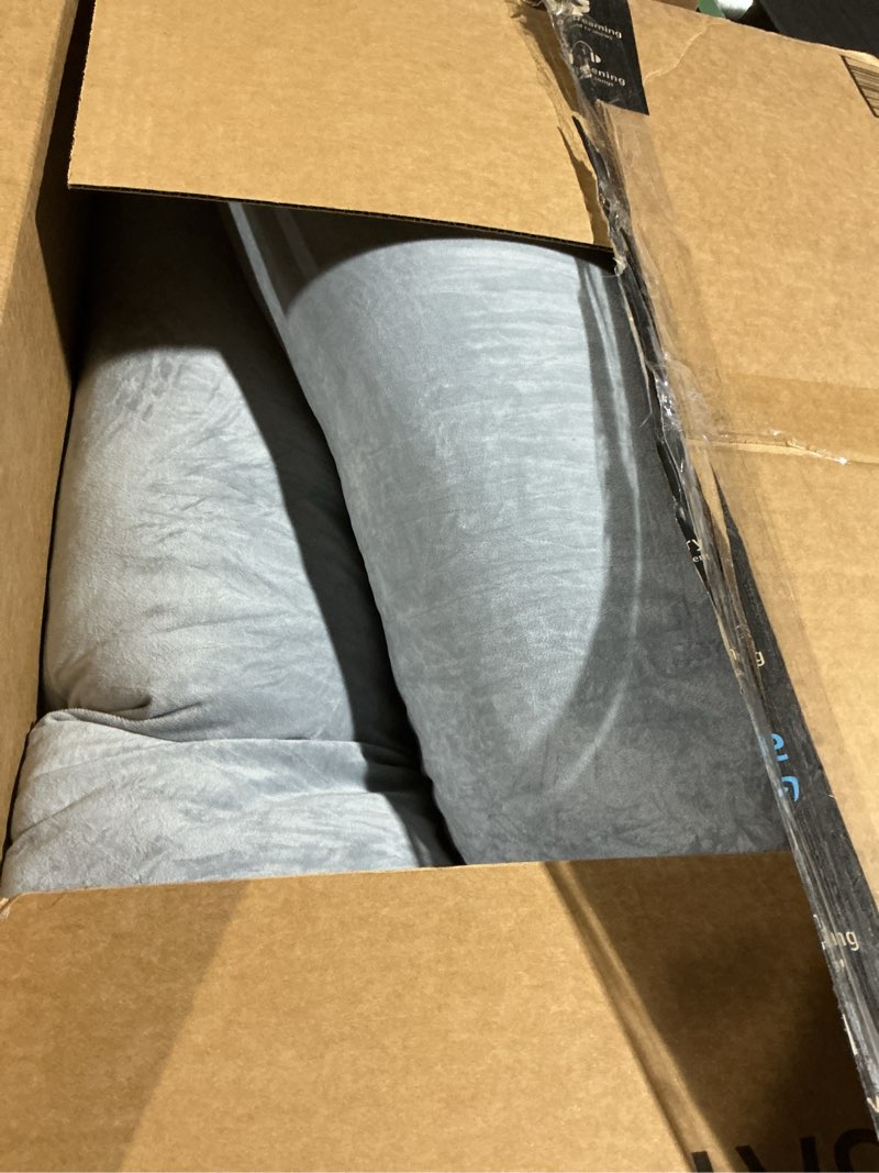 Condition photo showing item condition for Momcozy Pregnancy Pillow for Sleeping, Dreamlign U Pro Maternity Pillow with Adjustable Leg Pillow, Removable Cover - Support for Back, Hip, Belly, Legs for Pregnant Women, 50-72 Inch Full Body Pillow Grey