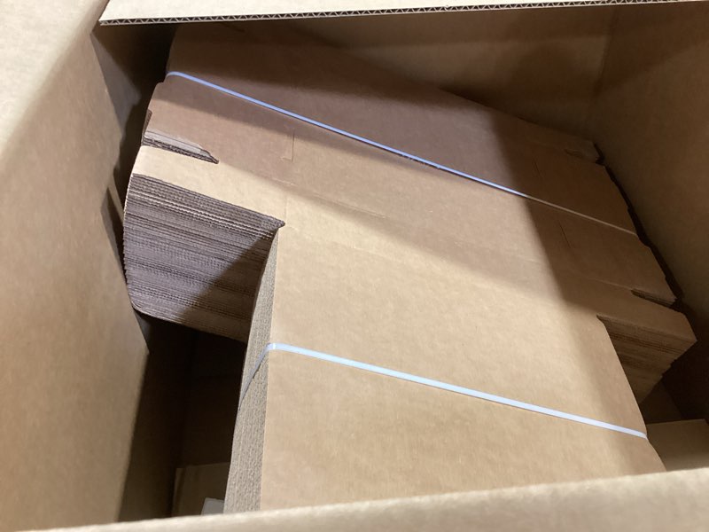 Condition photo showing Good Condition for box usa shipping boxes medium 11.125"l x 8.75"w x 2"h 50-pack, cardboard box for shipping, moving, mailing, packing, packaging and storage