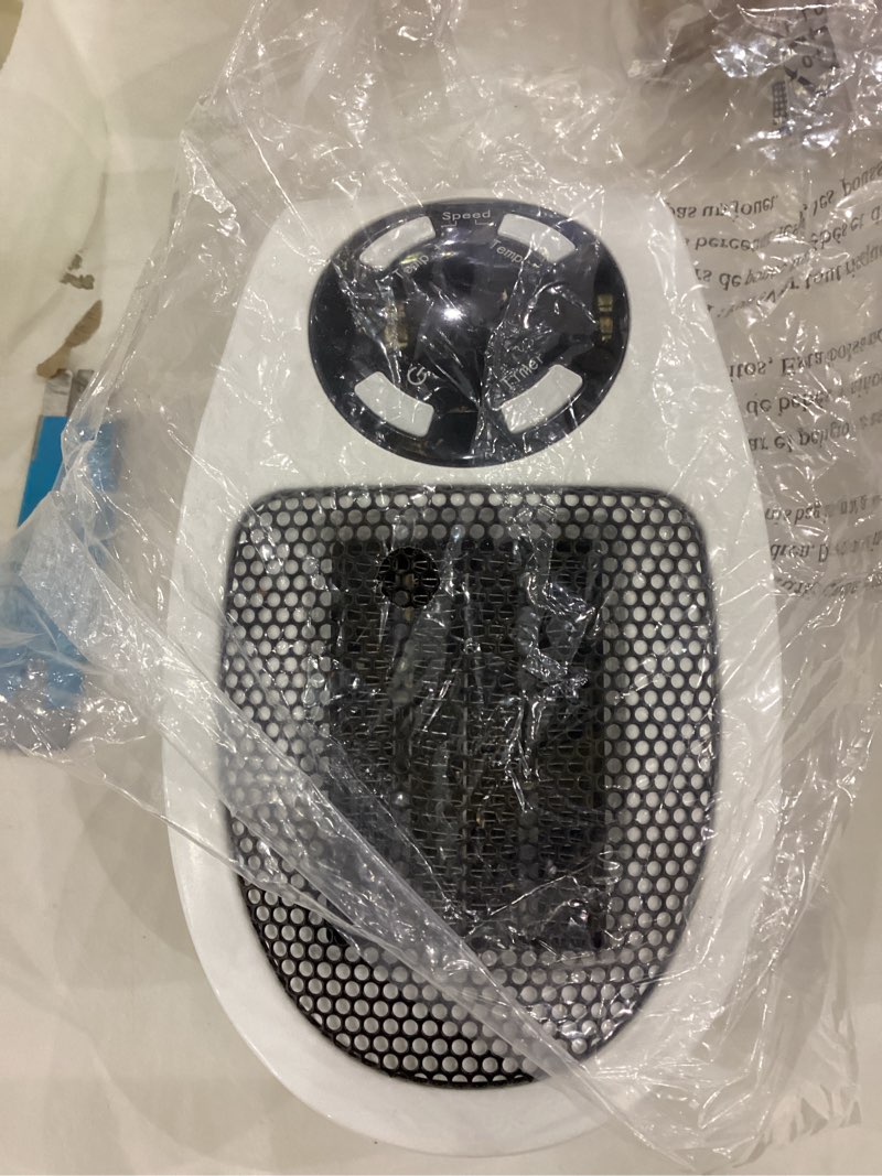 Upgrade Smart Plug in Wall Space Heater,450W Programmable Portable Electric Small Safe Heater,Adjust