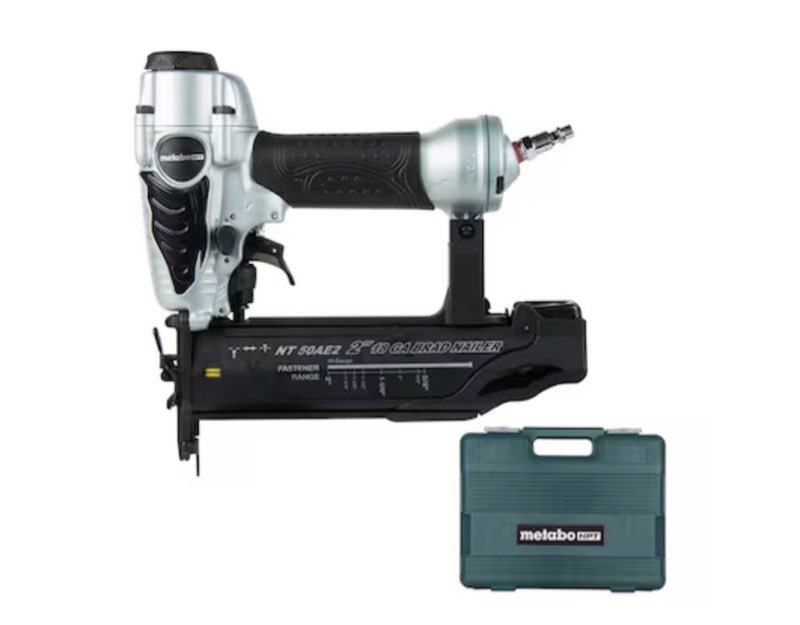 metabo hpt 2-in 18 -gauge pneumatic straight brad nailer
