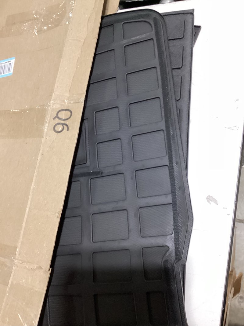 Condition photo showing Good Condition for powoq fuel cargo mat compatible with 2023 2024 2025 2026 honda crv trunk mat tpe trunk liner backrest cargo liner replacement for 2023 2024 2025 2026 honda crv accessories (fit fuel lower deck) trunk mat+backrest mat compatible with 2023-2026 fuel crv