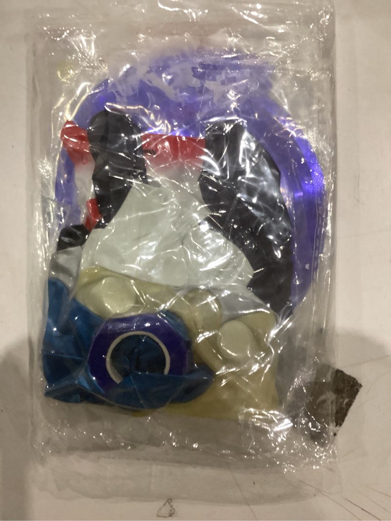 Condition photo showing New/Like New for CANREVEL Blue and White Happy Birthday Decorations, Happy Birthday Banner, Metallic Hanging Swirls, Circle Dots Garland, Party Balloons, Blue and White Birthday Party Supplies Decorations for Men Boys A - Blue White