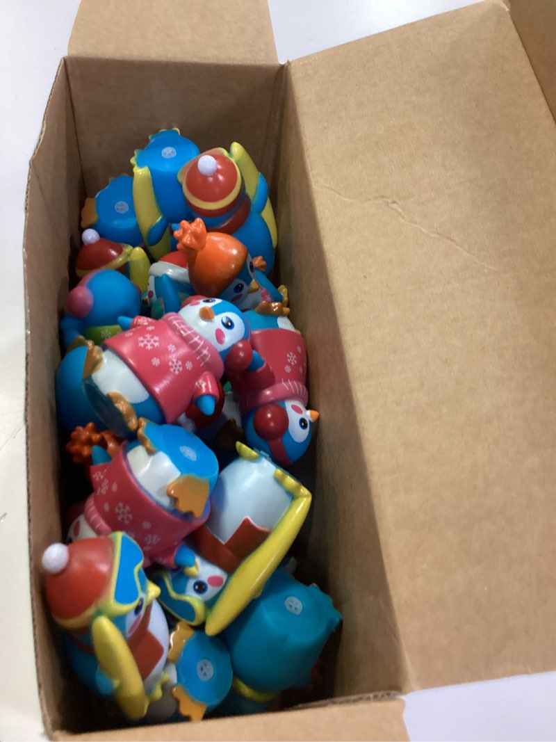 Condition photo showing Good Condition for Realspring 36 Pcs Rubber Penguin Operation Valentine Day Items Glow in The Dark Winter Penguin Bath Toy Floating Rubber Animals Cute Cake Topper Gifts for Kids Classroom, Car Dashboard Decor (Blue) 36 Blue
