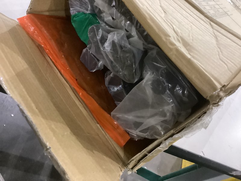 Condition photo showing New/Like New for Room Divider 8 Panel Room Dividers/Wheels, Fabric Room Divider Panel for Office Room Partitions and Dividers, Portable Partition Wall Divider for Room Separation, Flexible Privacy Screen Indoor Black Wheel-176''