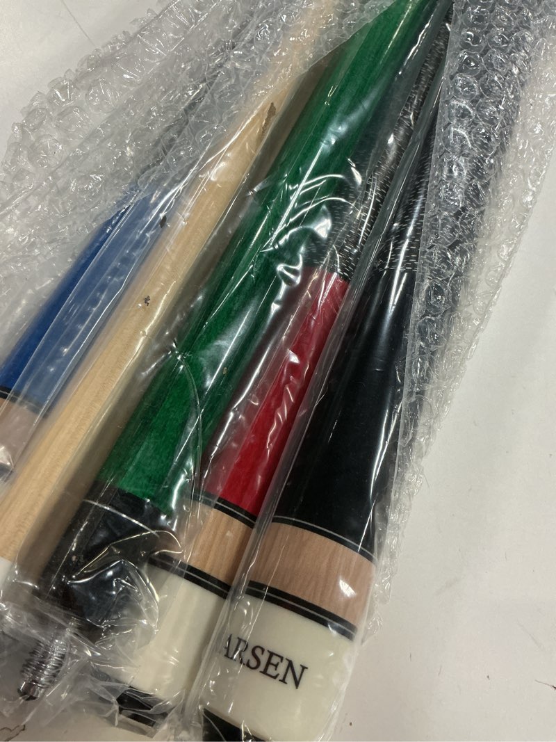 Condition photo showing Good Condition for AKLOT Pool Cue Sticks, 58"/42" Canadian Maple Professional Billiard Sticks, Taco De Billar Super Straightened Up 2-Piece Queue for Home, Pool Cues Set of 4/5/1, 14oz?18~21oz Multiple Colors