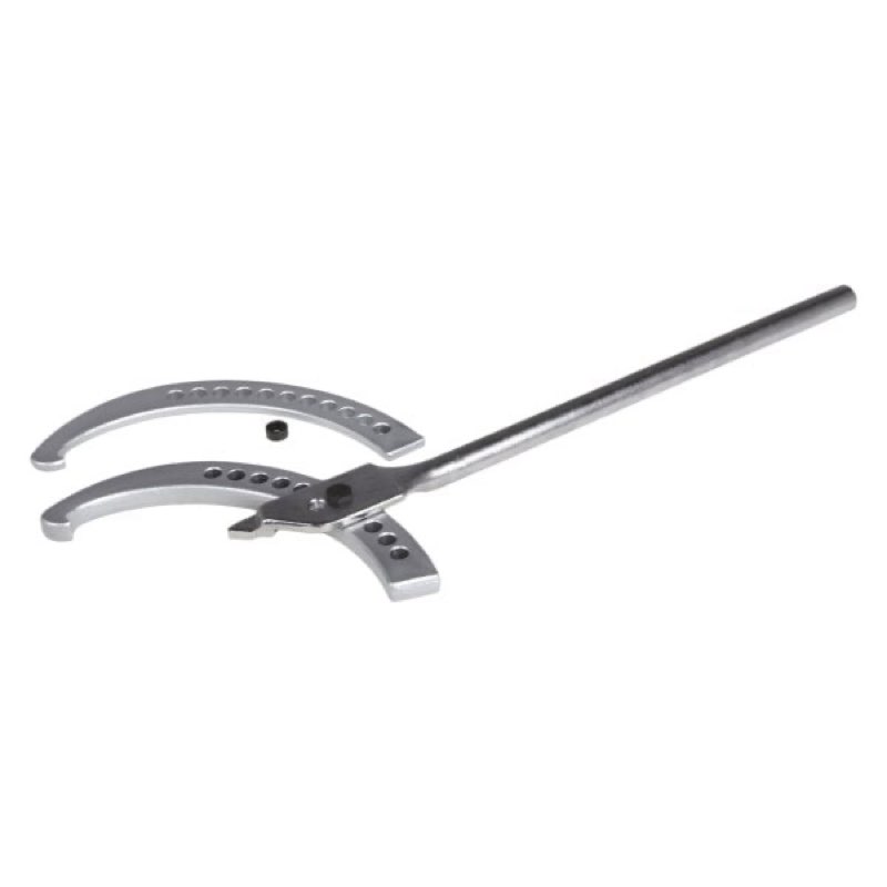  4-3/4\" to 12-3/4\" Interchangeable Jaw Adjustable Hook ESpanner Wrench
