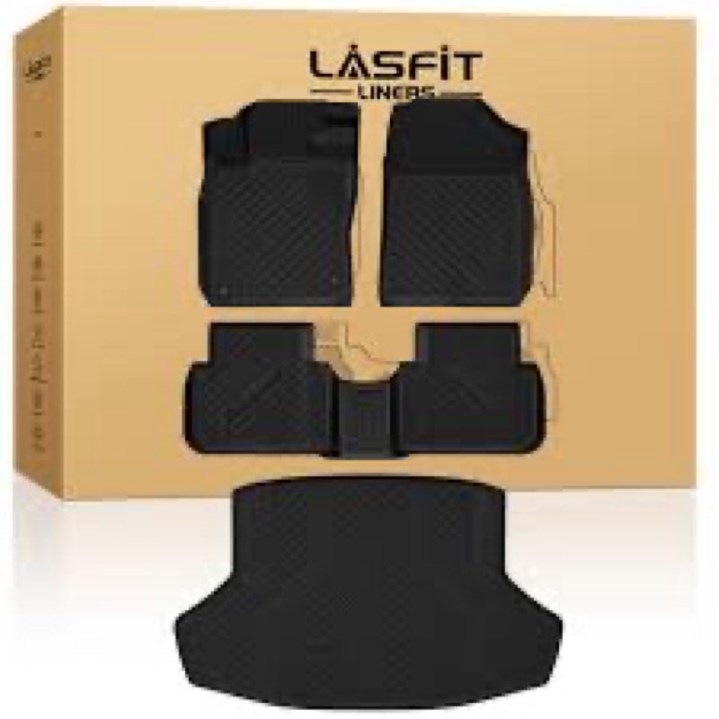 LASFIT Floor Mats & Trunk Mat for 11th Gen Honda Civic 2026 2025 2024 2023 2022 Sedan 