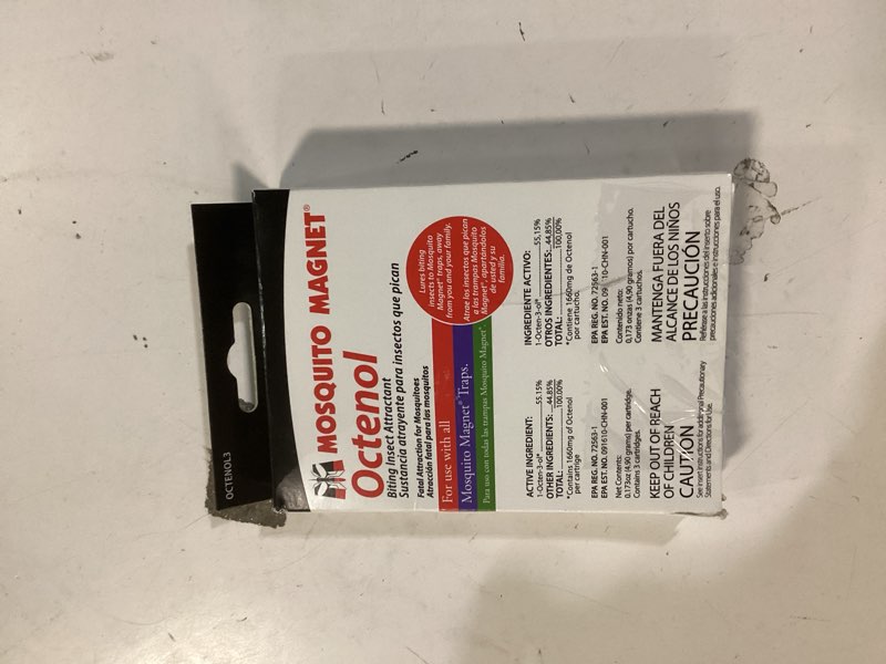 Condition photo showing New/Like New for Mosquito Magnet Octenol Attractant  3 Pack