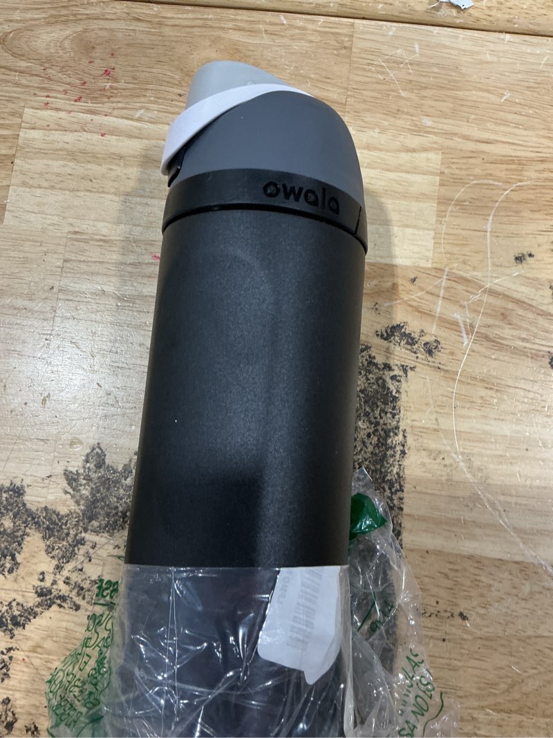 Condition photo showing New/Like New for owala® freesip® stainless steel water bottle, 24oz , black 