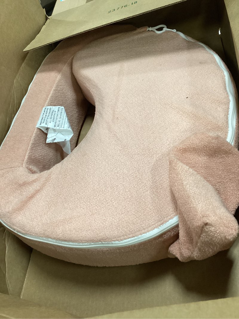 Condition photo showing Good Condition for my brest friend nursing pillow - deluxe - enhanced comfort w/ slipcover - ergonomic breastfeeding pillow for ultimate support for mom & baby - adjustable pillow w/ handy side pocket, soft rose