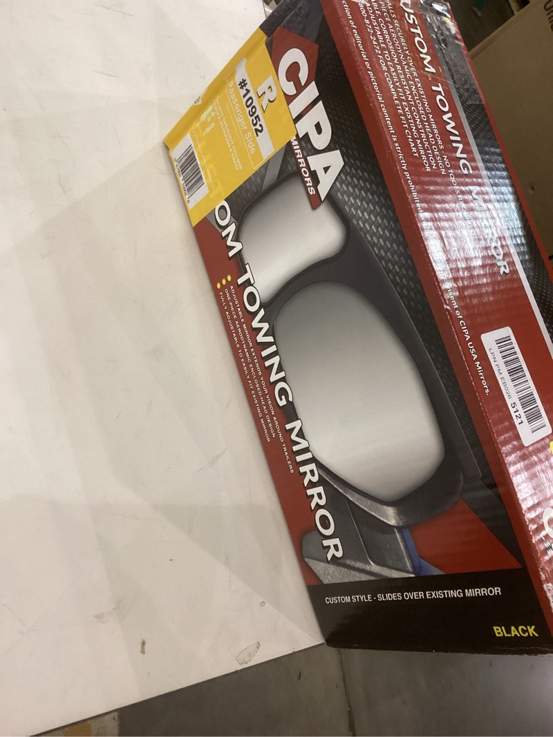 Custom towing mirror