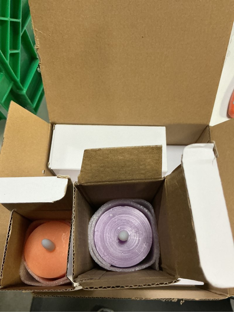 Condition photo showing New/Like New for 6 Pcs Easter Candles Flameless Pastel Votive Pillar Real Wax LED Decorative Candles Easter Pastel Decorations Table Centerpiece for Wedding Spring Party Bedroom Living Room Dinner Supplies