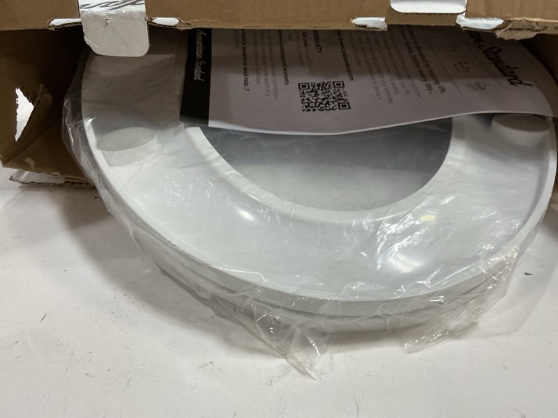Condition photo showing As Is for american standard 8043a60g.020 aquawash® essentials non-electric spalet bidet seat with manual operation, white non-electric - *new*