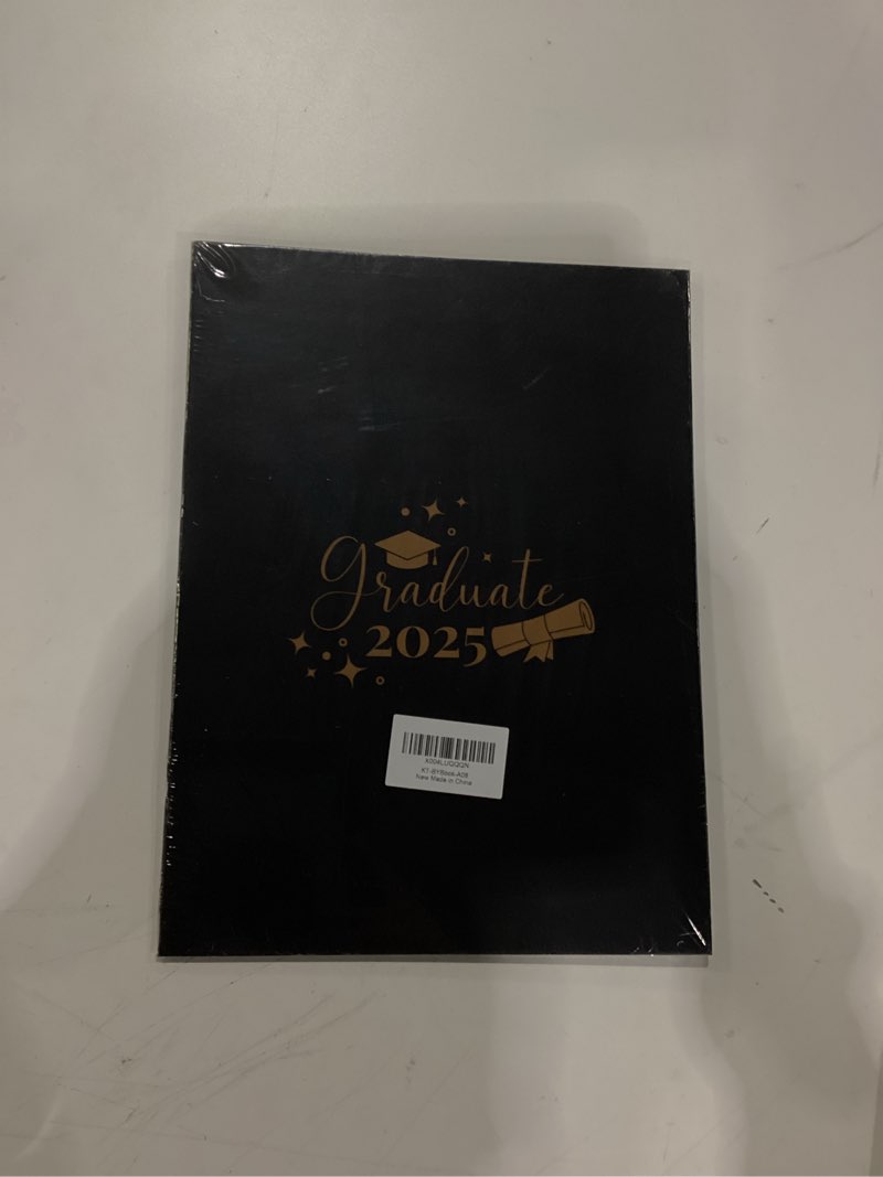 Condition photo showing New/Like New for 2025 Black Balloon Graduation Guest Book - Congrats Grad Signature Board - High School College Graduation Celebration Party Decor & Keepsake - Gift for Famliy,Friends,Classmates - A08